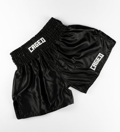 Caged Muay Thai Shorts 'Shadow'