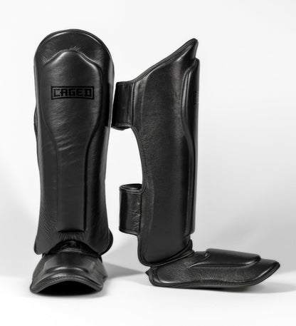 Caged Shinguards 'X' Series